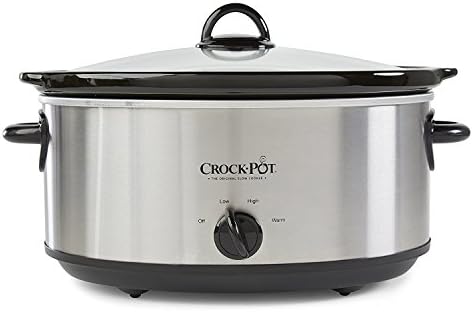 7 Quart Oval Manual Slow Cooker – Stainless Steel - Curated Catalog K8