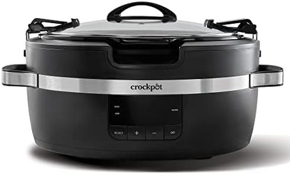 Thermoshield 6 Quart Slow Cooker with Carry Handles - Curated Catalog D5