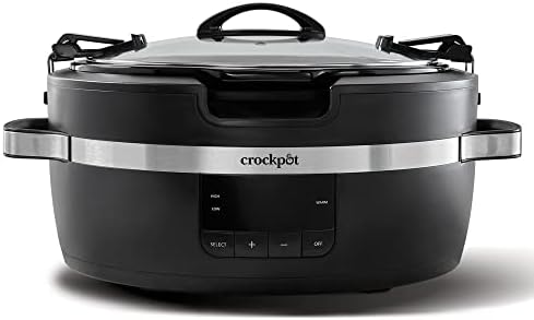 Thermoshield 6 Quart Slow Cooker with Carry Handles - Curated Catalog D5