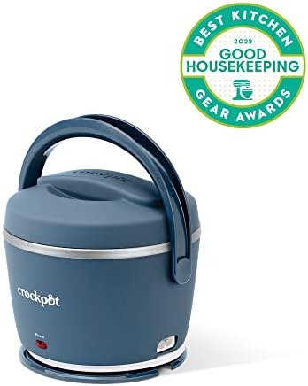 Electric Lunch Box Food Warmer 20oz – Faded Blue - Curated Catalog S0