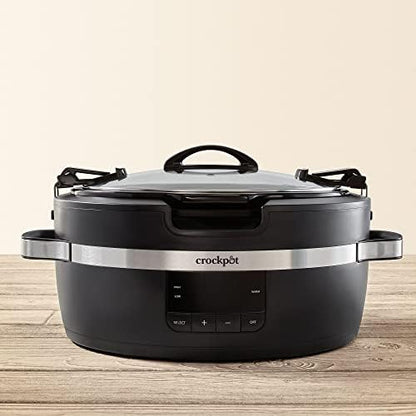 Thermoshield 6 Quart Slow Cooker with Carry Handles - Curated Catalog D5