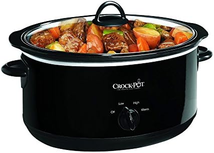 8 Quart Manual Slow Cooker – Black - Curated Catalog S6