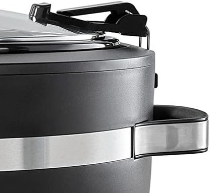 Thermoshield 6 Quart Slow Cooker with Carry Handles - Curated Catalog D5