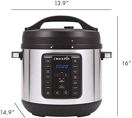 8 Quart Express Crock Multi-Use Pressure Cooker - Curated Catalog J6