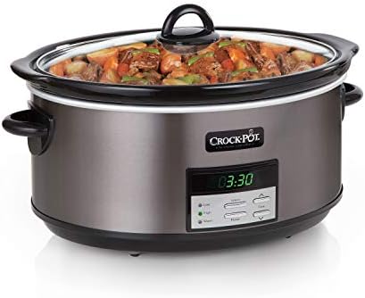 8 Quart Programmable Slow Cooker with Auto Warm - Curated Catalog J7
