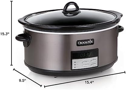 8 Quart Programmable Slow Cooker with Auto Warm - Curated Catalog J7