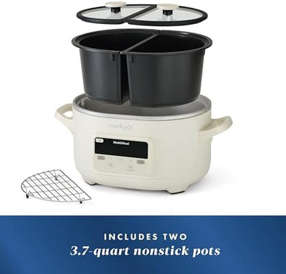 MultiMeal Multicooker with Programmable Slow Cooker - Curated Catalog Y1
