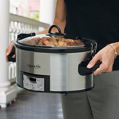 Cook & Carry 6 Quart Programmable Slow Cooker - Curated Catalog W8