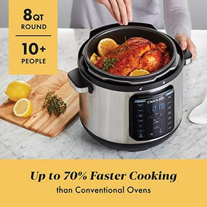 8 Quart Express Crock Multi-Use Pressure Cooker - Curated Catalog J6