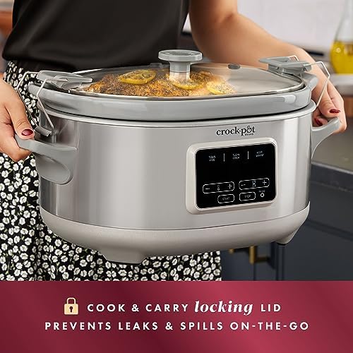 7 Quart Programmable Cook & Carry Slow Cooker - Curated Catalog M8
