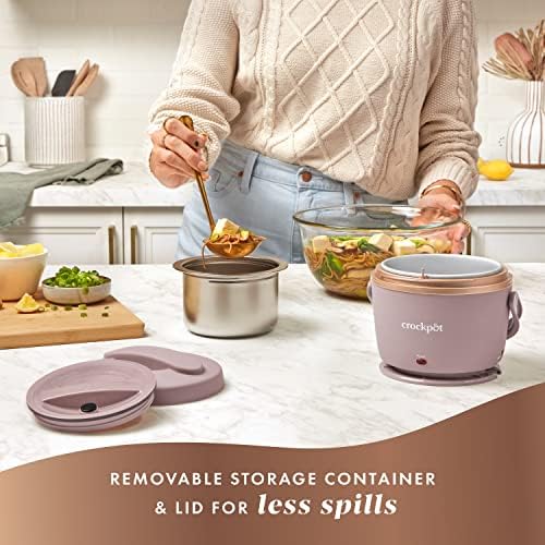 Electric Lunch Box Food Warmer 20oz – Blush Pink - Curated Catalog E8