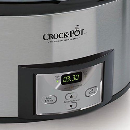 Cook & Carry 6 Quart Programmable Slow Cooker - Curated Catalog W8