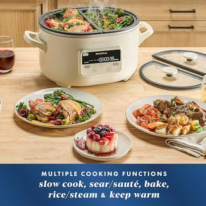 MultiMeal Multicooker with Programmable Slow Cooker - Curated Catalog Y1