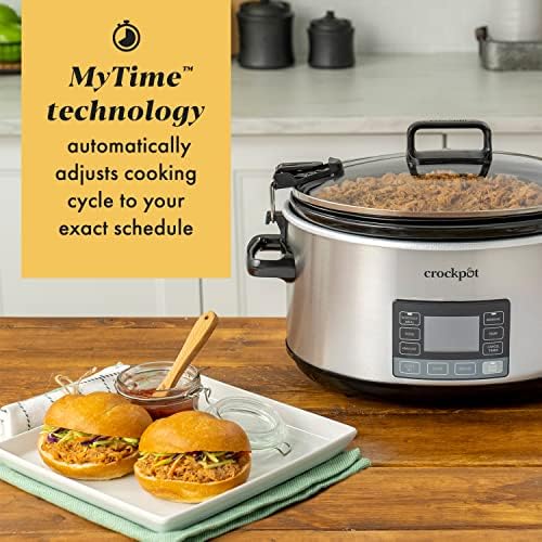 7 Quart Portable Programmable Slow Cooker with Timer - Curated Catalog H8