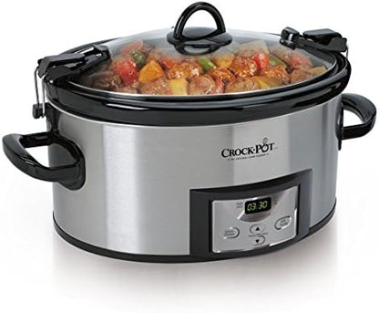 Cook & Carry 6 Quart Programmable Slow Cooker - Curated Catalog W8
