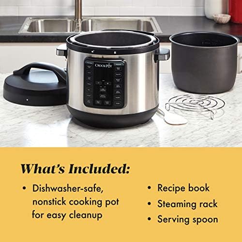 8 Quart Express Crock Multi-Use Pressure Cooker - Curated Catalog J6
