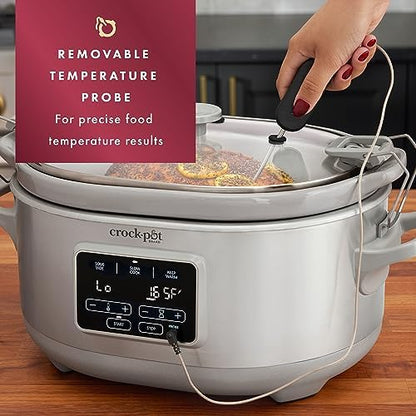 7 Quart Programmable Cook & Carry Slow Cooker - Curated Catalog M8