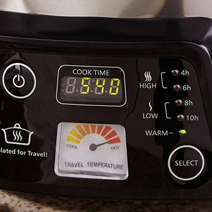 Cook & Carry 6 Quart Programmable Slow Cooker - Curated Catalog W8