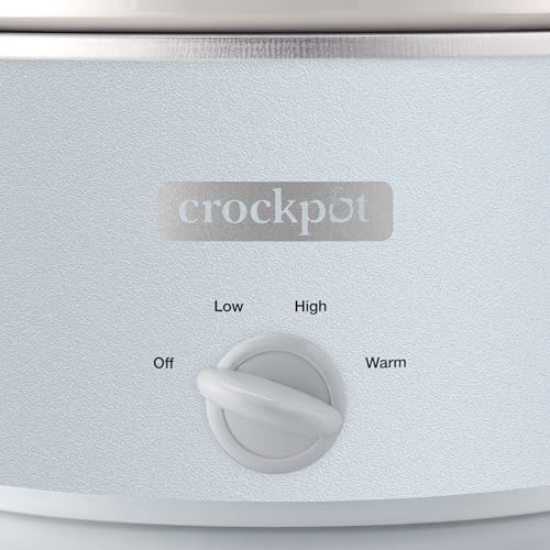 4.5 Quart Manual Slow Cooker – Macaroon Blue - Curated Catalog J0
