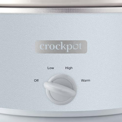 4.5 Quart Manual Slow Cooker – Macaroon Blue - Curated Catalog J0