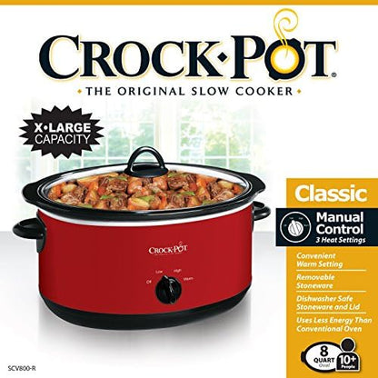 Express Crock 8 Quart Programmable Slow Cooker - Curated Catalog W4