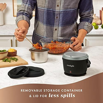 Electric Lunch Box Food Warmer 20oz – Black - Curated Catalog L4