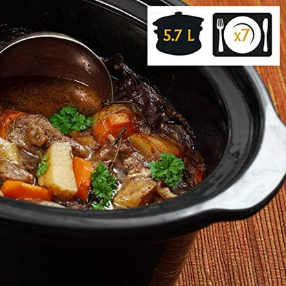 Cook & Carry 6 Quart Portable Slow Cooker - Curated Catalog Y0