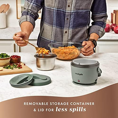 Portable Electric Lunch Box Food Warmer – Green - Curated Catalog F7