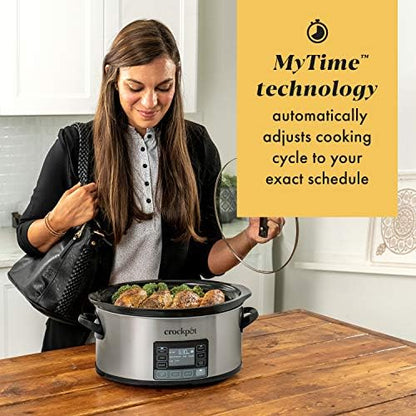 MyTime 6 Quart Programmable Slow Cooker - Curated Catalog F6