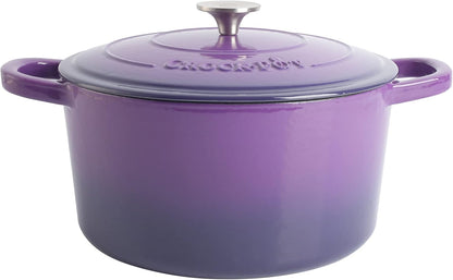 3 Quart Enameled Cast Iron Dutch Oven – Aqua - Curated Catalog B4