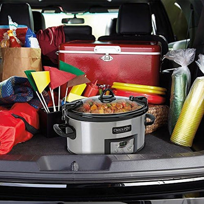 Cook & Carry 6 Quart Programmable Slow Cooker - Curated Catalog W8