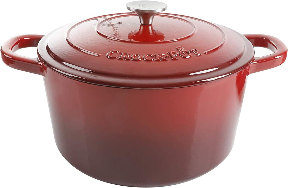 3 Quart Enameled Cast Iron Dutch Oven – Aqua - Curated Catalog B4