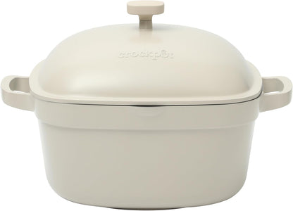 3 Quart Enameled Cast Iron Dutch Oven – Aqua - Curated Catalog B4