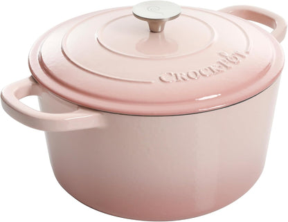3 Quart Enameled Cast Iron Dutch Oven – Aqua - Curated Catalog B4