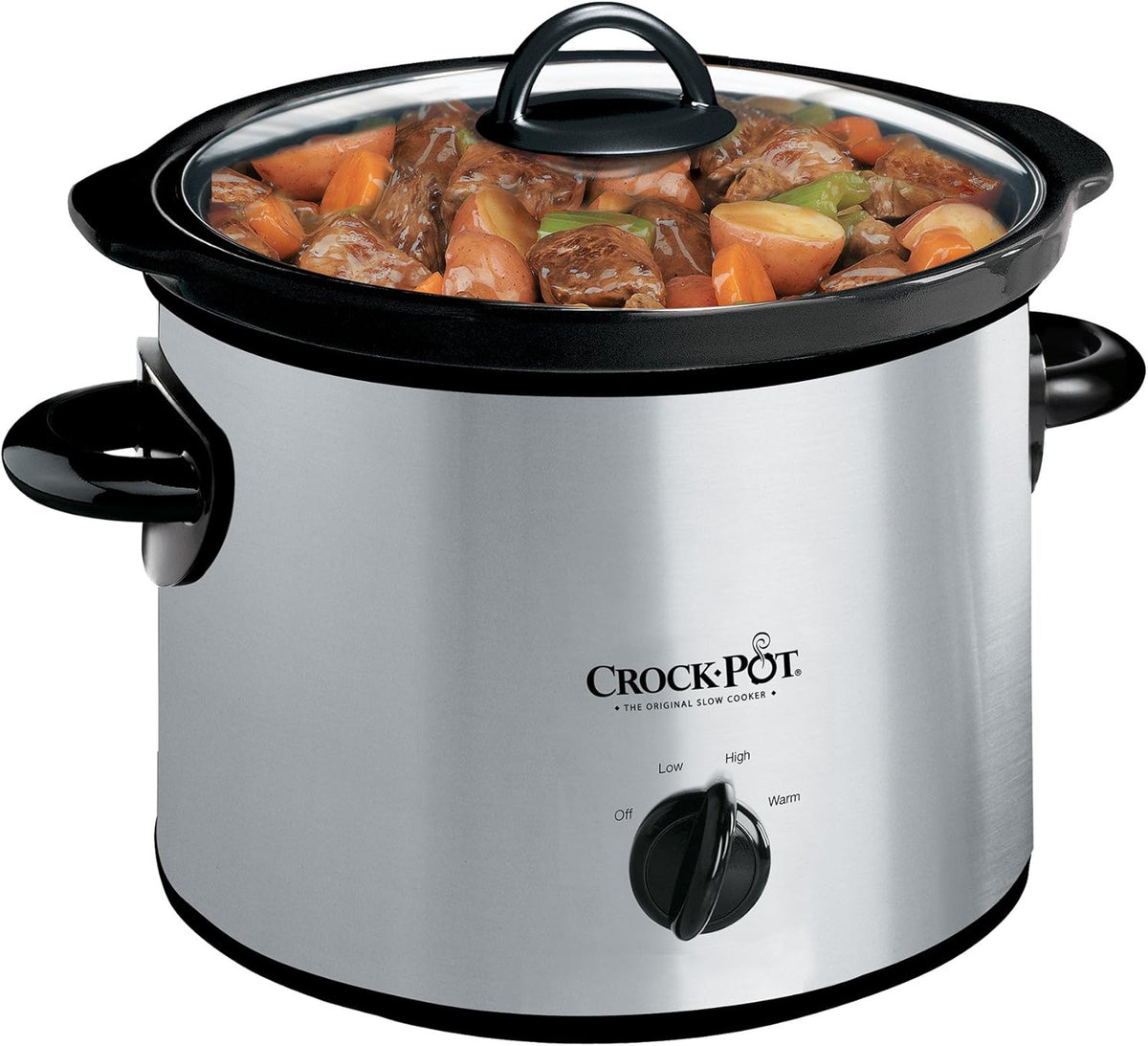 2 Quart Mini Slow Cooker – Classic Compact Cooker - Curated Catalog B0